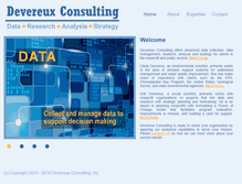 Tablet Screenshot of devereuxconsulting.com